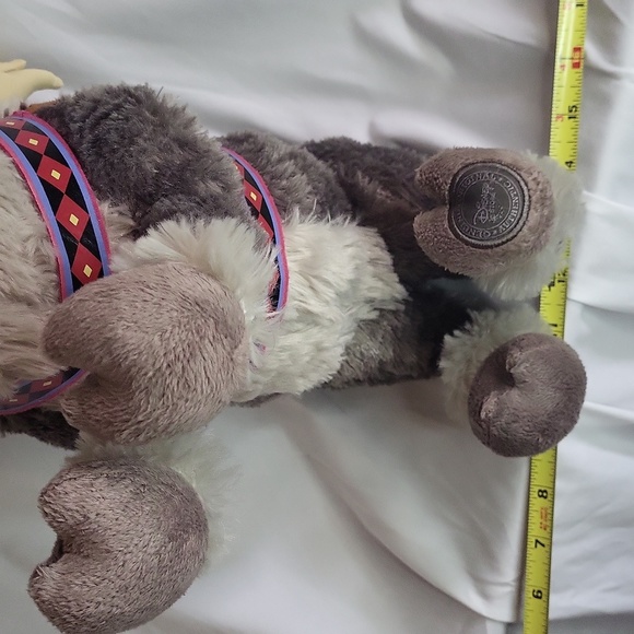 Disney Frozen Sven Reindeer plush Big Articulated 15"x16" See Antlers - Picture 15 of 17